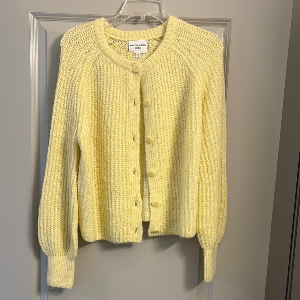 Willow and Wind — Butter Yellow Soft Sweater